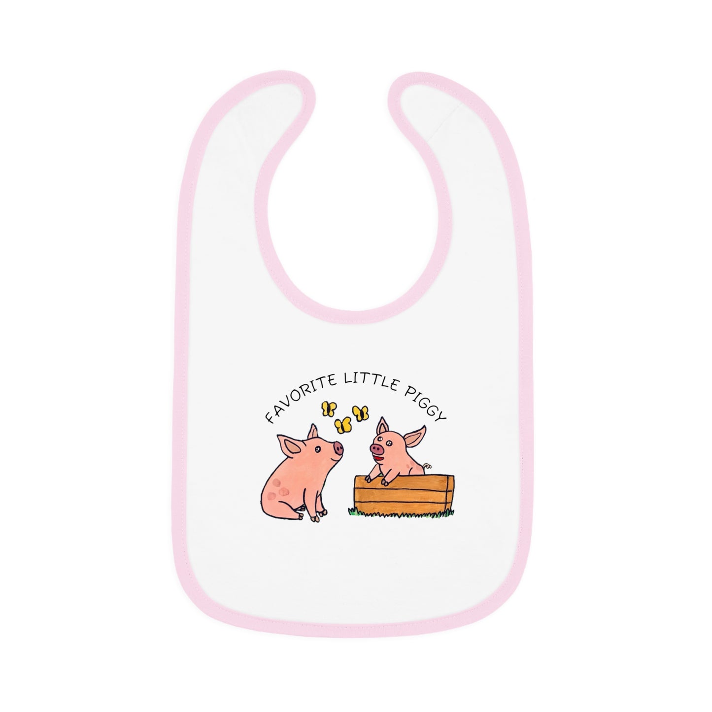 Favorite Little Piggy Bib