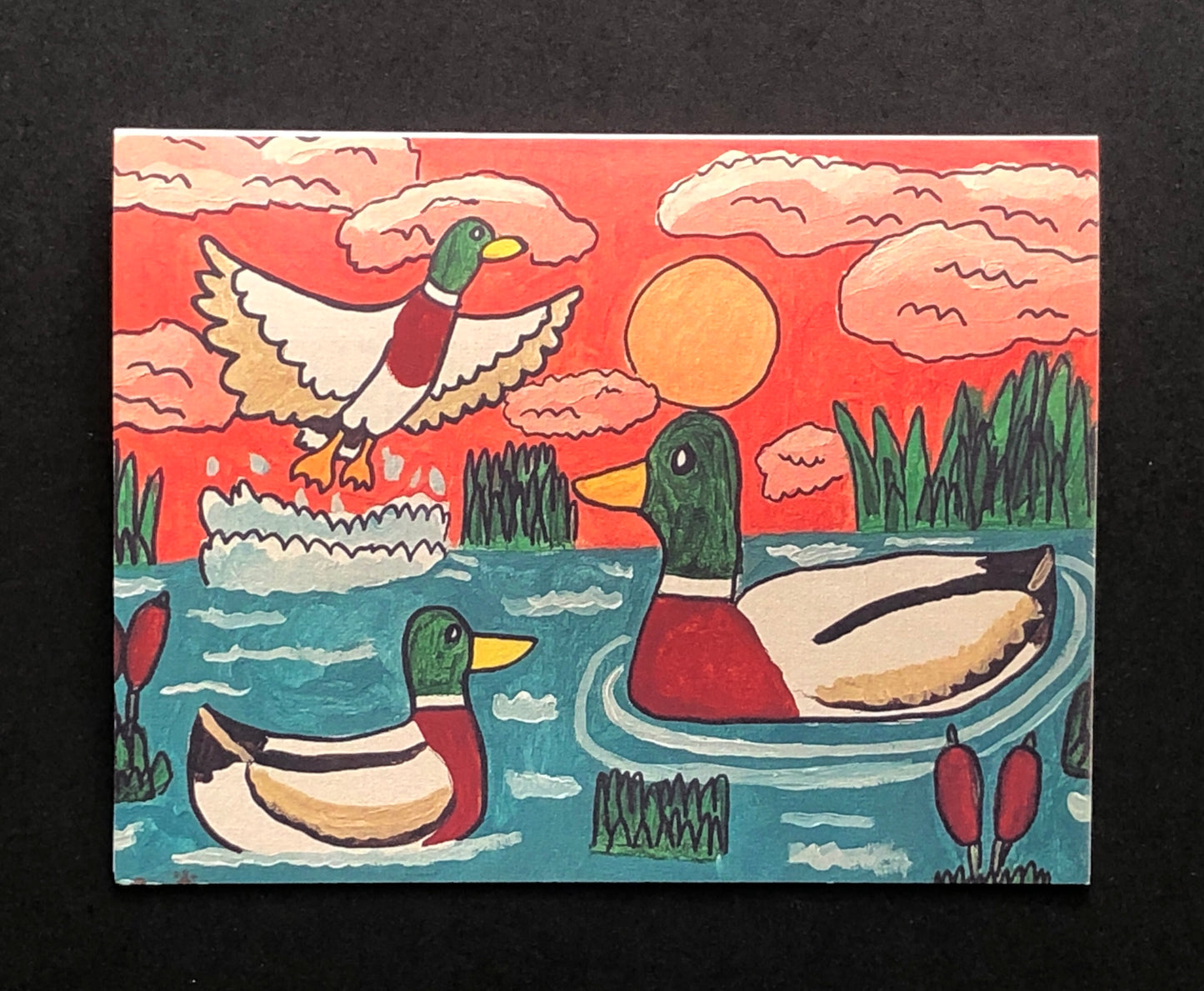Mallard Duck Note Card