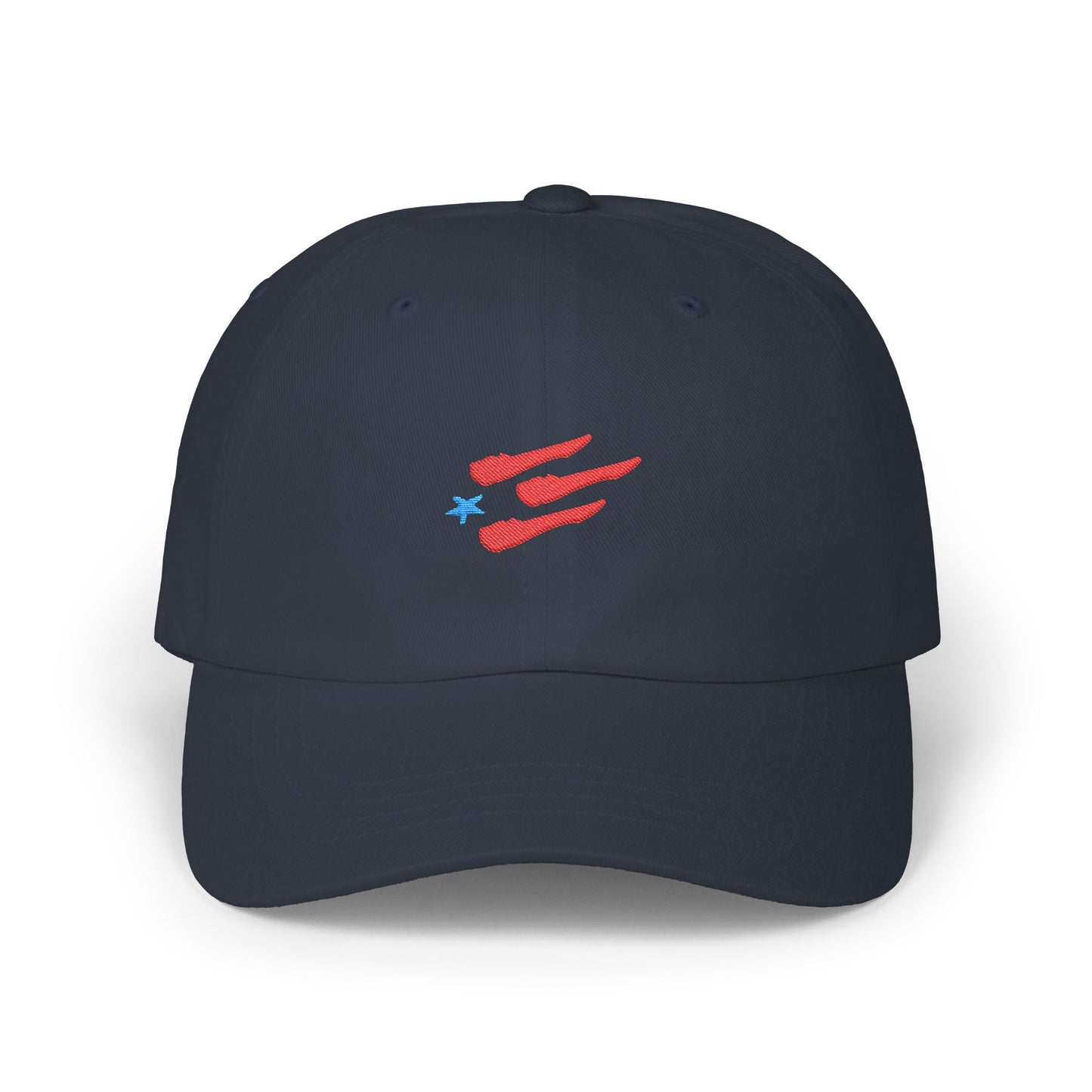 Unisex Bandera Blue Star Embroidered Classic Cap