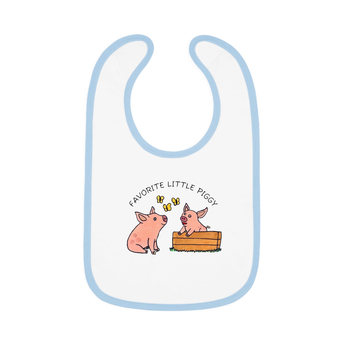 Favorite Little Piggy Bib