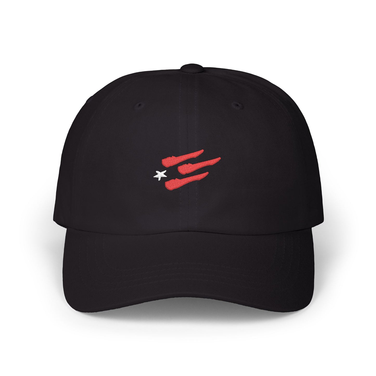 Unisex Bandera White Star Embroidered Classic Cap