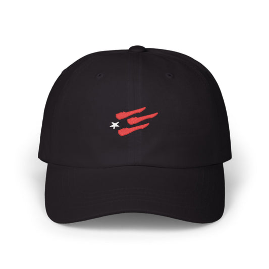 Unisex Bandera White Star Embroidered Classic Cap
