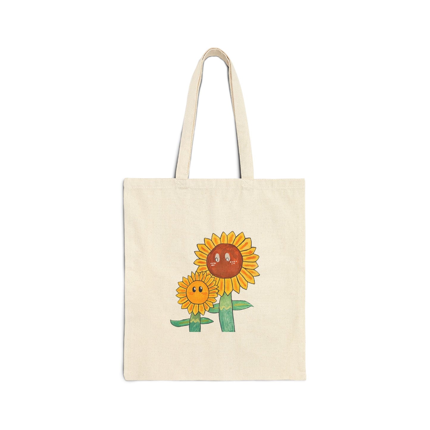 Flower Child Cotton Canvas Tote Bag