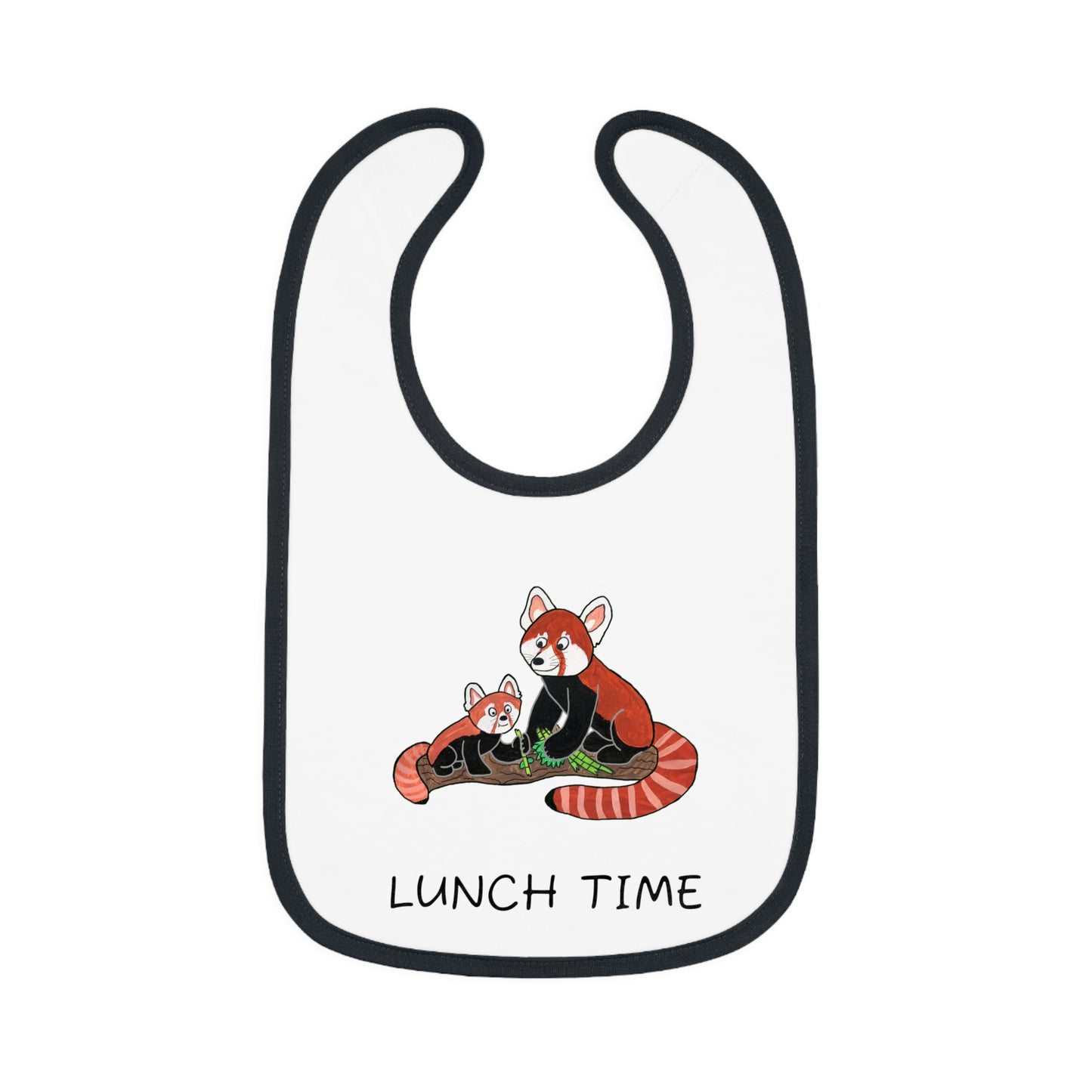 Red Panda Lunch Time Bib