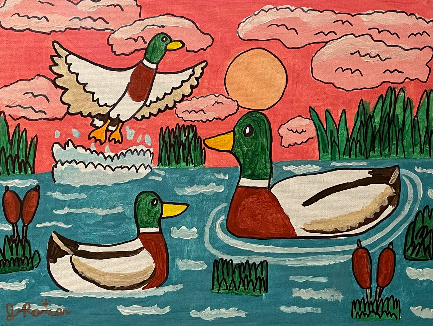 Mallard Duck Note Card