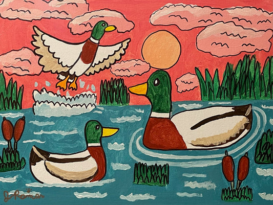 Mallard Duck Note Card