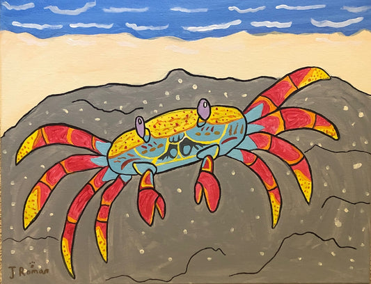 Galapagos Crab Note Card