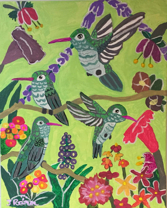 Humming Bird Note Card