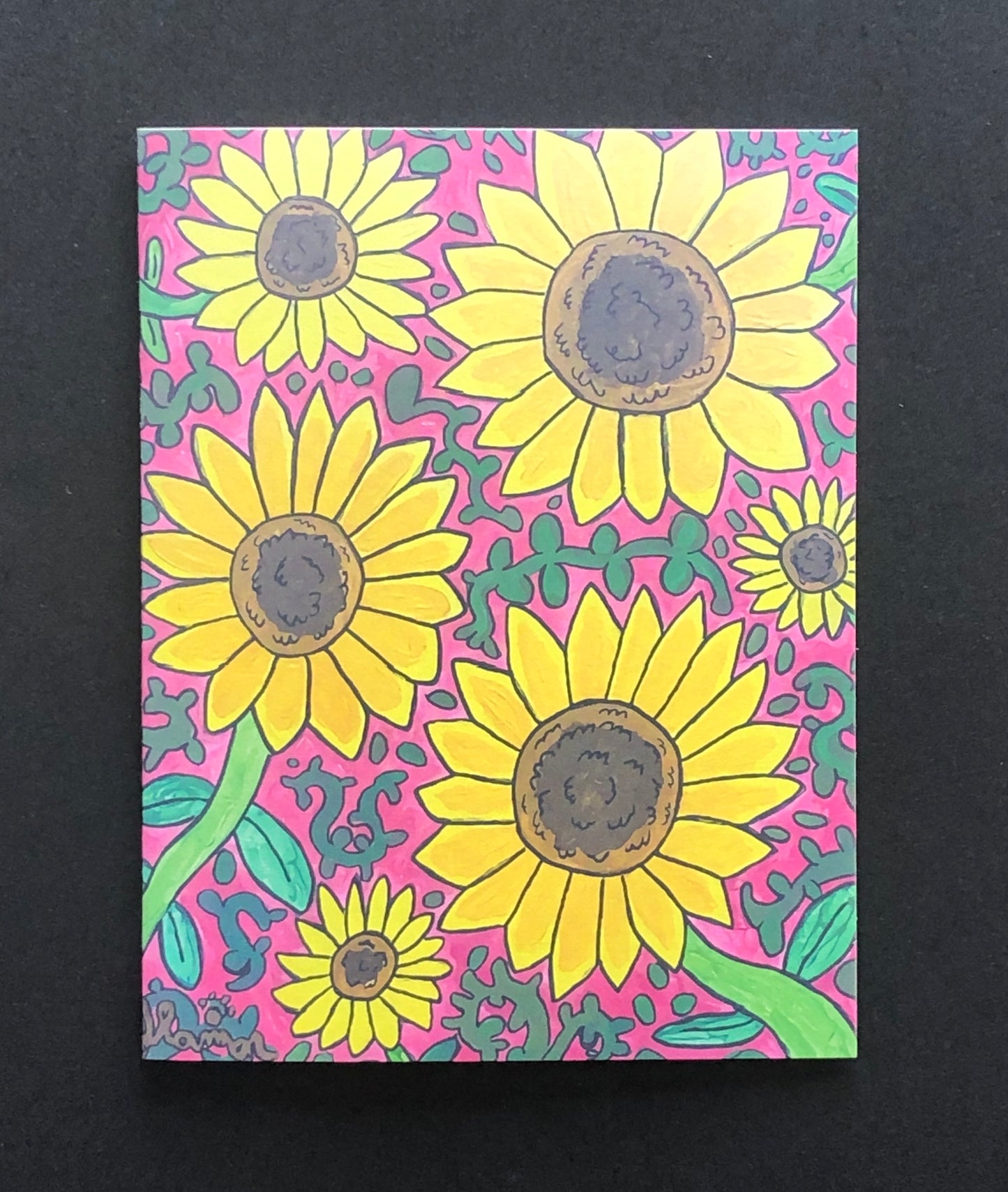 Sunflower Paradise Note Card