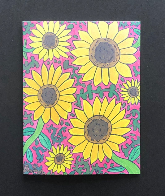 Sunflower Paradise Note Card