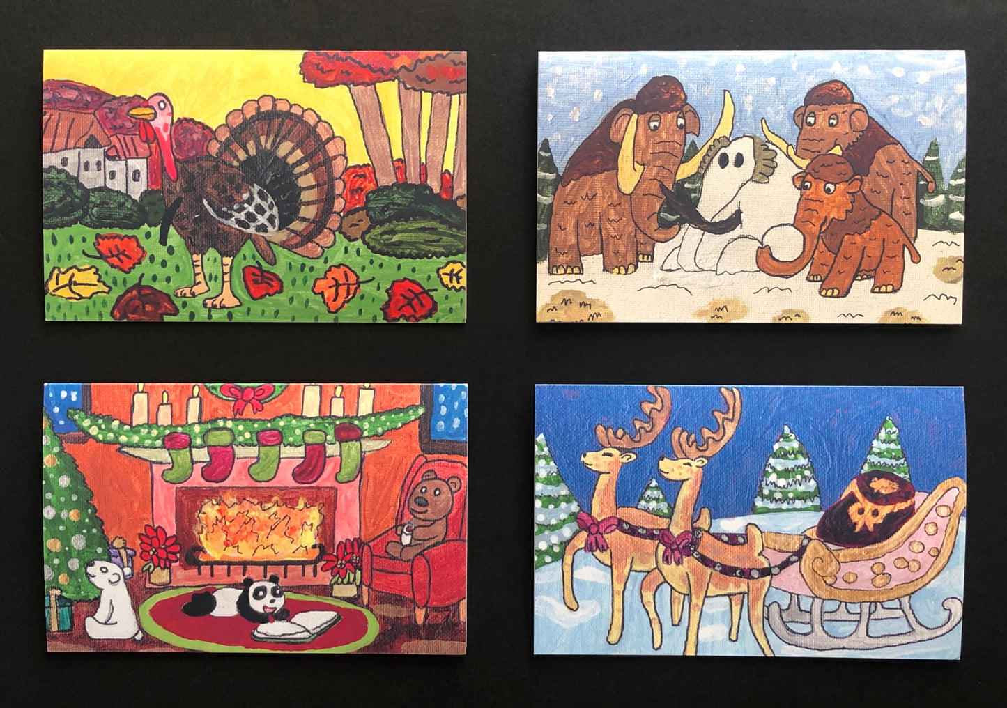 Season of Gratitude - 4 Card Set