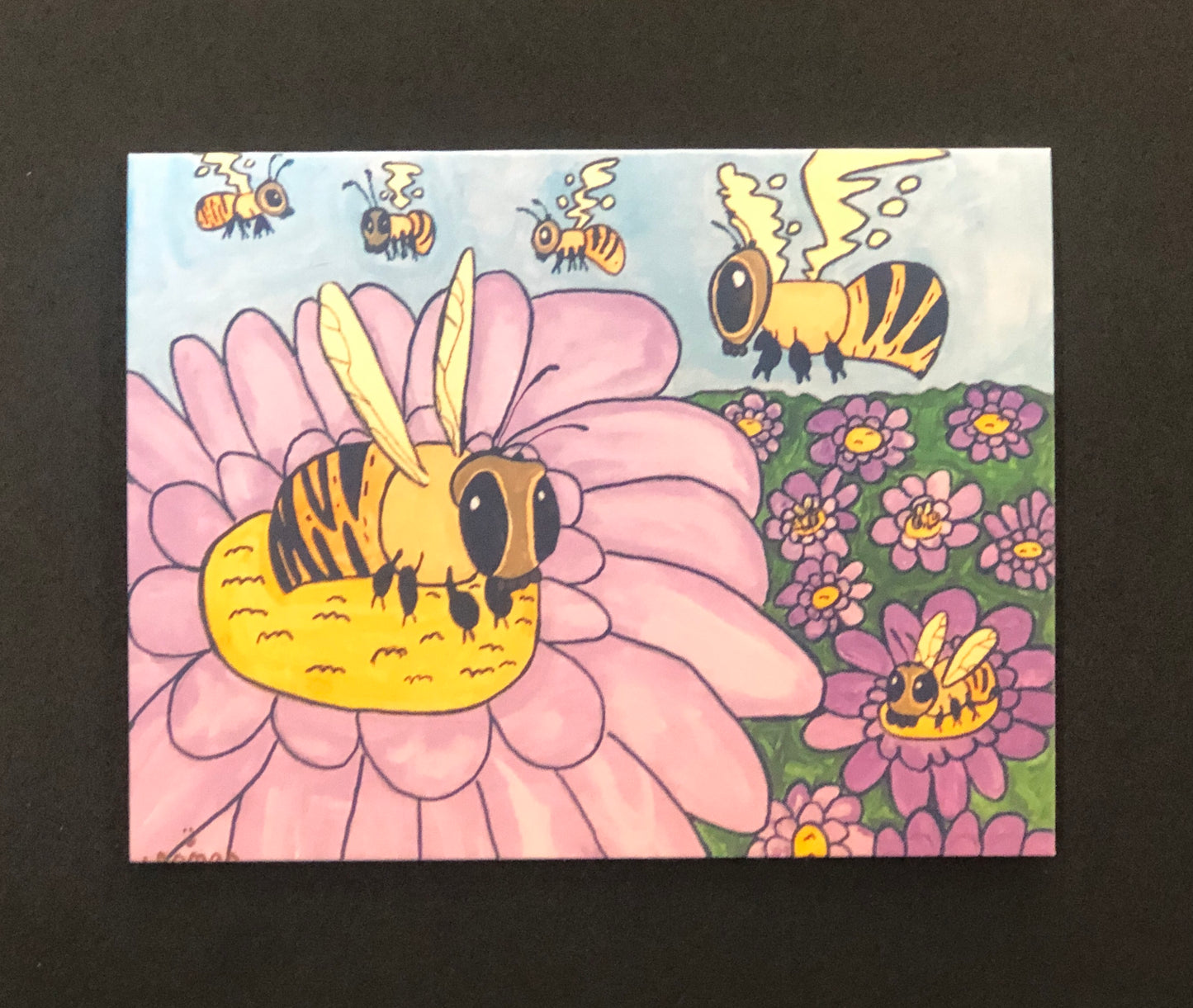 Honey Bee Note Card