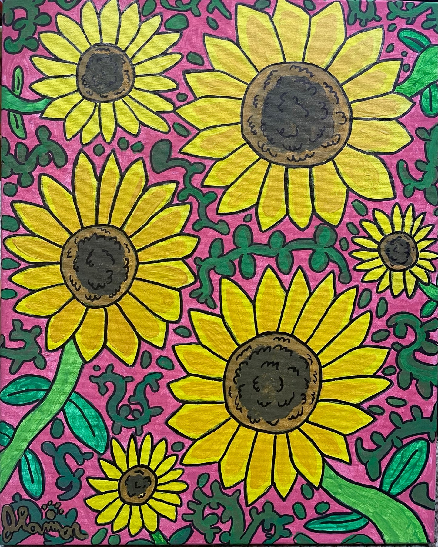 Sunflower Paradise Note Card
