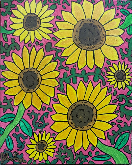 Sunflower Paradise Note Card